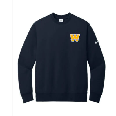 NIKE CLUB FLEECE SLEEVE SWOOSH CREW  Thumbnail